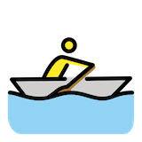 person-rowing-boat Emoji openmoji