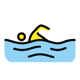 person-swimming Emoji openmoji
