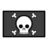 pirate-flag Emoji openmoji