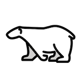 polar-bear Emoji openmoji