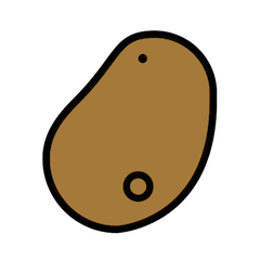 Potato Emoji in Openmoji