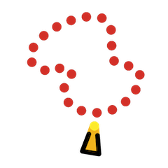 Prayer Beads Emoji in Openmoji