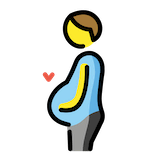 pregnant-man Emoji openmoji