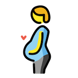 pregnant-person Emoji openmoji