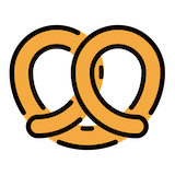 pretzel Emoji openmoji