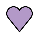 purple-heart Emoji openmoji