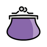 purse Emoji openmoji