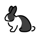 rabbit Emoji openmoji