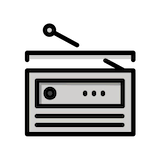 radio Emoji openmoji