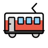 railway-car Emoji openmoji