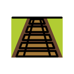 🛤️ Railway Track Emoji in Openmoji