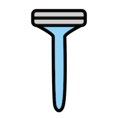 Lâmina de barbear Emoji Openmoji