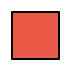🟥 Red Square Emoji in Openmoji