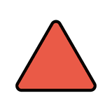 red-triangle-pointed-up Emoji openmoji