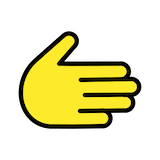 rightwards-hand Emoji openmoji