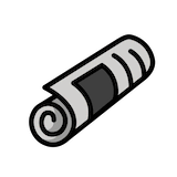 rolled-up-newspaper Emoji openmoji