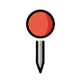 round-pushpin Emoji openmoji