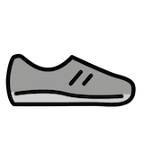 running-shoe Emoji openmoji