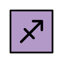 ♐ Sagittarius Emoji in Openmoji