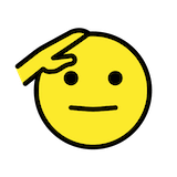 saluting-face Emoji openmoji