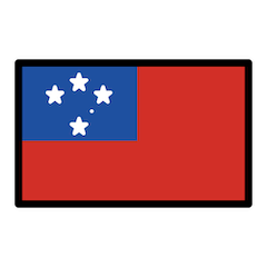 🇼🇸 Flag: Samoa Emoji in Openmoji