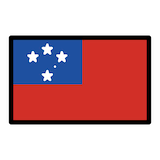 samoa Emoji openmoji
