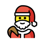 santa-claus Emoji openmoji