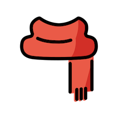 ผ้าพันคอ on Openmoji