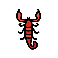 Escorpión Emoji Openmoji