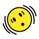 shaking-face Emoji openmoji