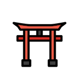 shinto-shrine Emoji openmoji