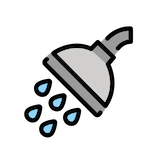shower Emoji openmoji