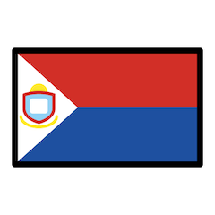 🇸🇽 Bandeira de São Martinho Emoji nos Openmoji