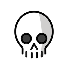 💀 Skull Emoji in Openmoji