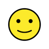 slightly-smiling-face Emoji openmoji