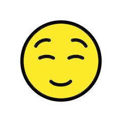 Faccina sorridente Emoji Openmoji
