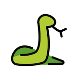 snake Emoji openmoji