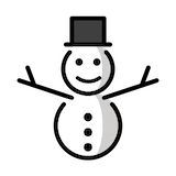 snowman-without-snow Emoji openmoji
