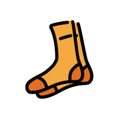 🧦 Socks Emoji in Openmoji