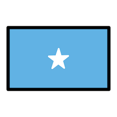 Флаг Сомали Эмодзи в Openmoji