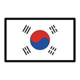 south-korea Emoji openmoji