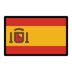 Bandiera della Spagna Emoji Openmoji