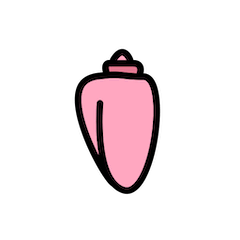 🐚 Concha de mar Emoji en Openmoji