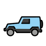 sport-utility-vehicle Emoji openmoji