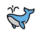 spouting-whale Emoji openmoji