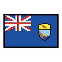 Флаг острова Святой Елены Эмодзи в Openmoji