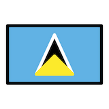 st-lucia Emoji openmoji