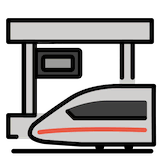 station Emoji openmoji