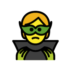 🦹 Personaje De Supervillano Emoji en Openmoji