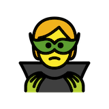 supervillain Emoji openmoji